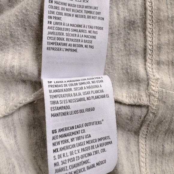 AMERICAN EAGLE OUTFITTERS Flex Men’s V -Neck Casual Short Sleeve T-shirt  Size L - Picture 5 of 7